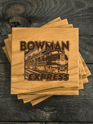 Express : Coasters - Engraved