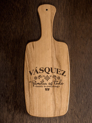 Familia es Todo : Cheese Boards - Engraved