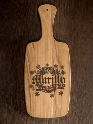 Family Christmas : Cheese Boards - Engraved