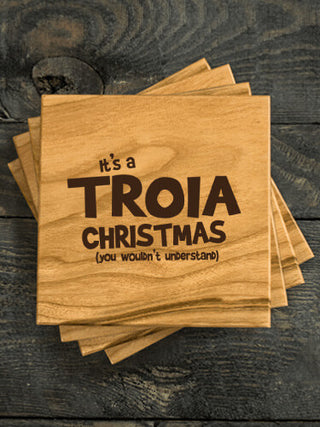 Family Christmas Thing : Coasters - Engraved