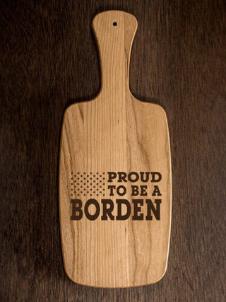 Family Flag : Cheese Boards - Engraved