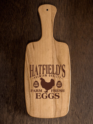 Farm Fresh Eggs : Cheese Boards - Engraved