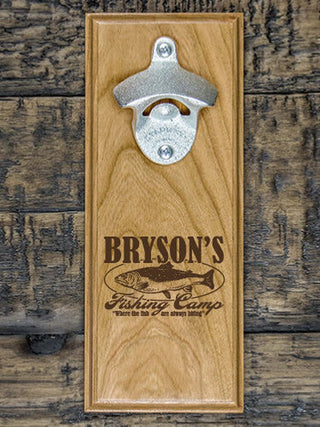 Fishing Camp : Bottle Openers - Engraved
