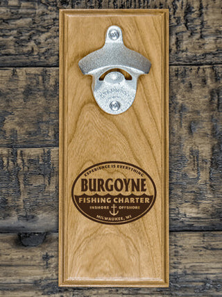 Fishing Charter : Bottle Openers - Engraved