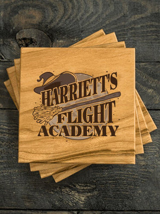 Flight Academy : Coasters - Engraved