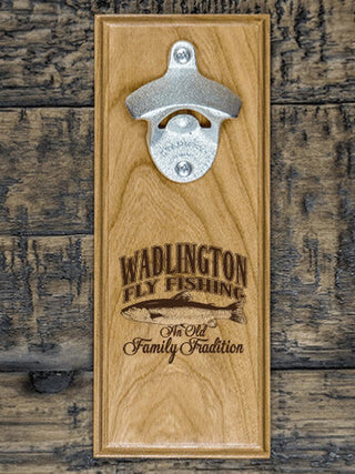 Fly Fishing Family Tradition : Bottle Openers - Engraved