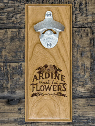 Fresh Cut Flowers : Bottle Openers - Engraved
