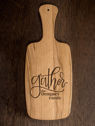 Gather : Cheese Boards - Engraved