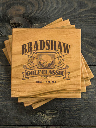 Golf Classic : Coasters - Engraved