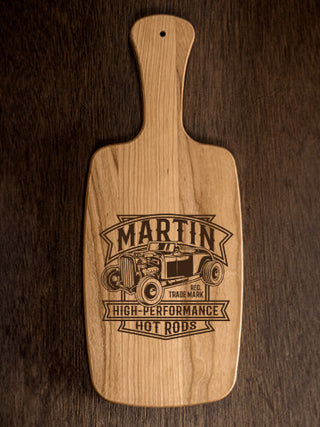 High-Performance Hot Rods : Cheese Boards - Engraved