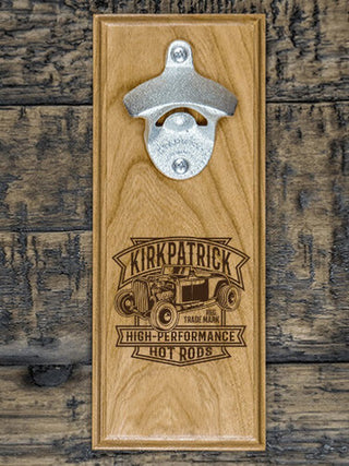 High-Performance Hot Rods : Bottle Openers - Engraved