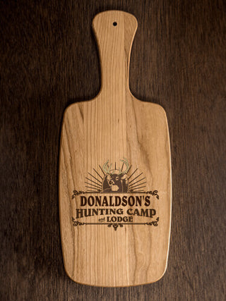 Hunting Camp : Cheese Boards - Engraved