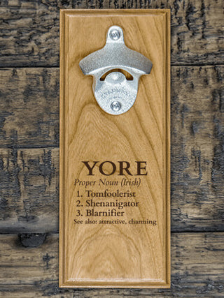 Irish Definition : Bottle Openers - Engraved
