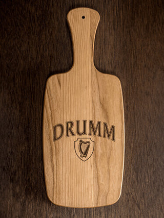 Irish Harp : Cheese Boards - Engraved