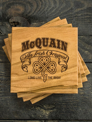Irish Original : Coasters - Engraved