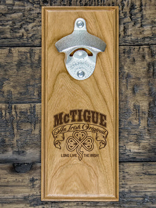 Irish Original : Bottle Openers - Engraved