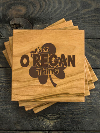 Irish Thing : Coasters - Engraved