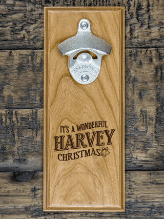 It's A Wonderful Christmas : Bottle Openers - Engraved