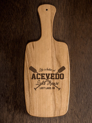 Lake House : Cheese Boards - Engraved