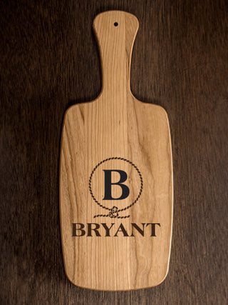 Lasso Monogram : Cheese Boards - Engraved