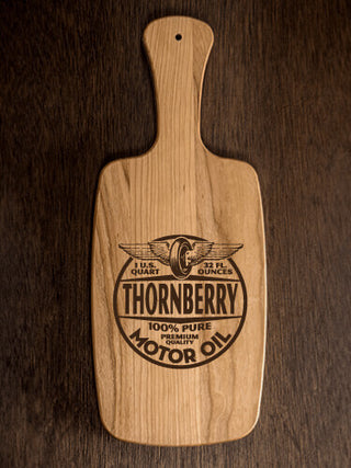 Motor Oil : Cheese Boards - Engraved