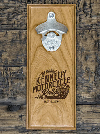 Motorcycle Rally : Bottle Openers - Engraved