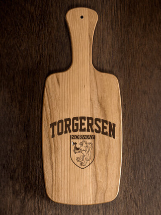 Norwegian Shield : Cheese Boards - Engraved