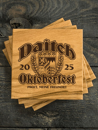 Oktoberfest : Coasters - Engraved