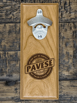Perfectly Italian : Bottle Openers - Engraved