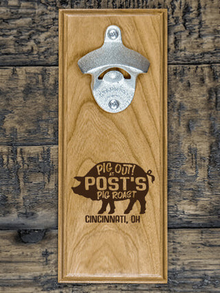 Pig Roast : Bottle Openers - Engraved