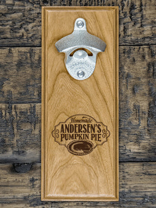 Pumpkin Pie : Bottle Openers - Engraved