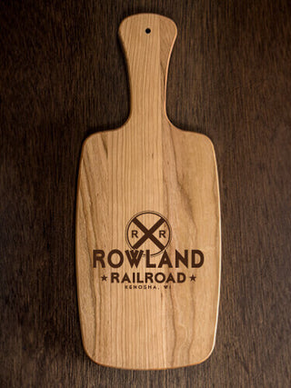 Railroad : Cheese Boards - Engraved