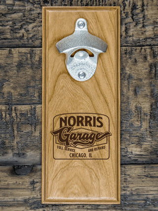 Retro Garage : Bottle Openers - Engraved