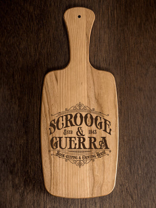 Scrooge : Cheese Boards - Engraved