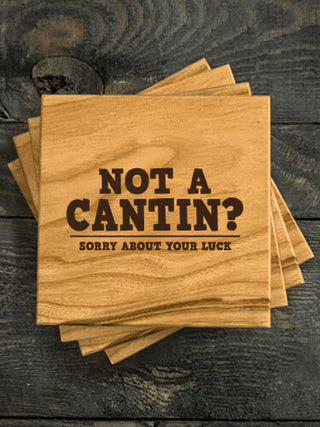 Sorry About Your Luck : Coasters - Engraved