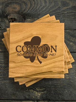 Sounds Irish to Me : Coasters - Engraved