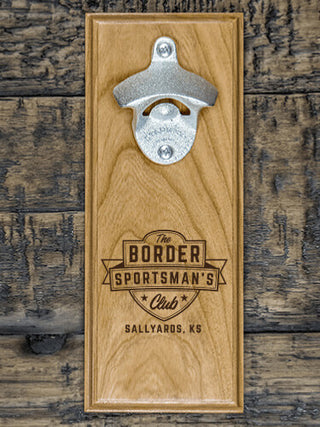 Sportsman's Club : Bottle Openers - Engraved