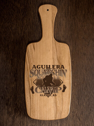 Squatchin' Camp : Cheese Boards - Engraved