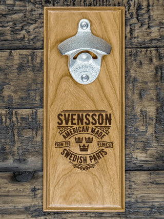 Swedish Parts : Bottle Openers - Engraved