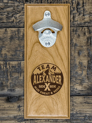 Team Side By Side : Bottle Openers - Engraved