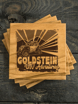 UTV Adventures : Coasters - Engraved