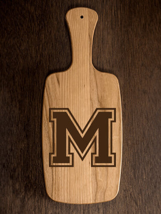 Varsity Letter : Cheese Boards - Engraved