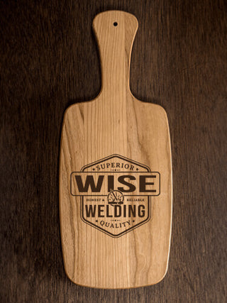 Welding : Cheese Boards - Engraved