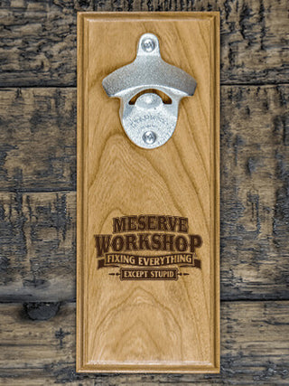 Workshop : Bottle Openers - Engraved