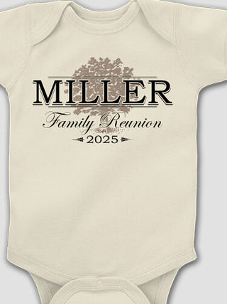 Classic Family Reunion : Printed Baby Bodysuits