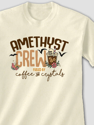 Coffee And Crystals : Printed T-Shirts