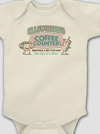 Coffee Counter : Printed Baby Bodysuits