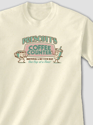 Coffee Counter : Printed T-Shirts