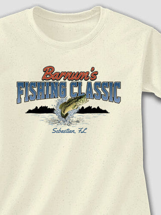 Fishing Classic : Adult Ladies Fitted T-Shirt