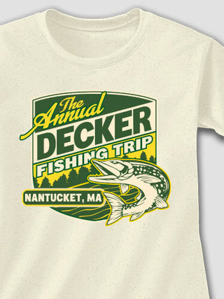 Fishing Trip : Adult Ladies Fitted T-Shirt